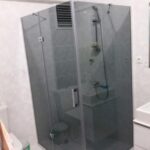 Renkli Cam Desenli Duşakabinler-15