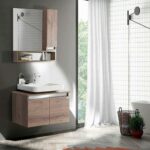 Taş Lavabolu Banyo Dolapları-19