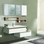 Taş Lavabolu Banyo Dolapları-08
